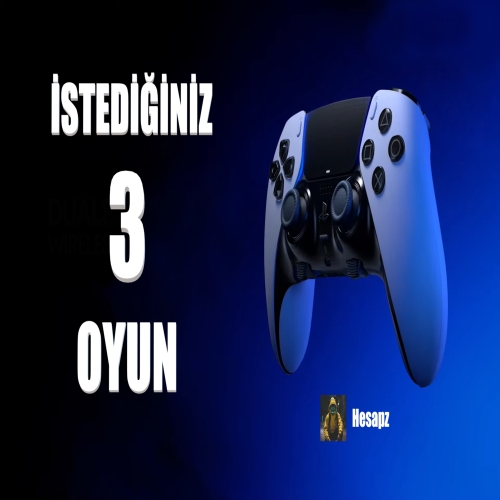  İstediginiz 3 Oyun + Garanti